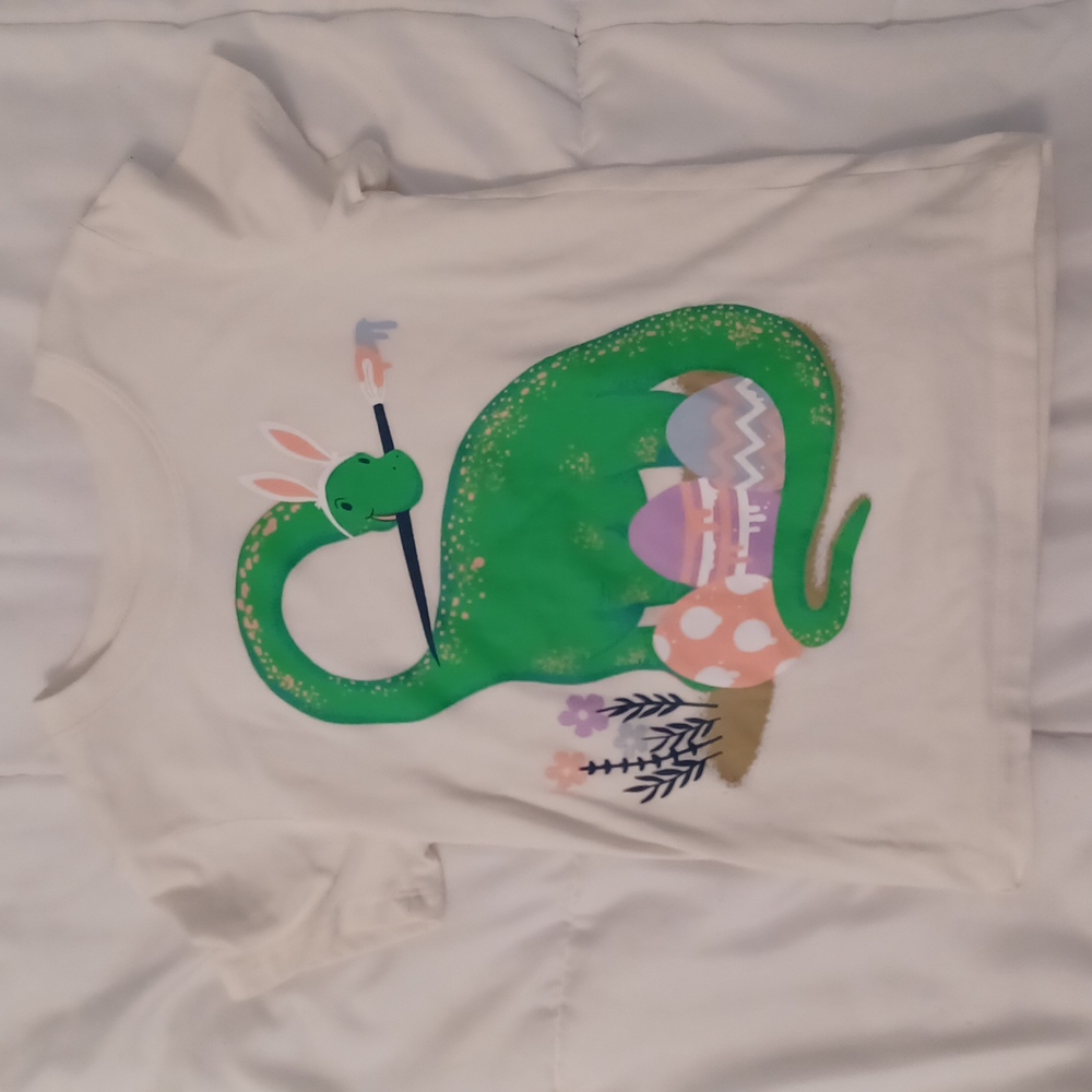 Easter dinosaur t shirt